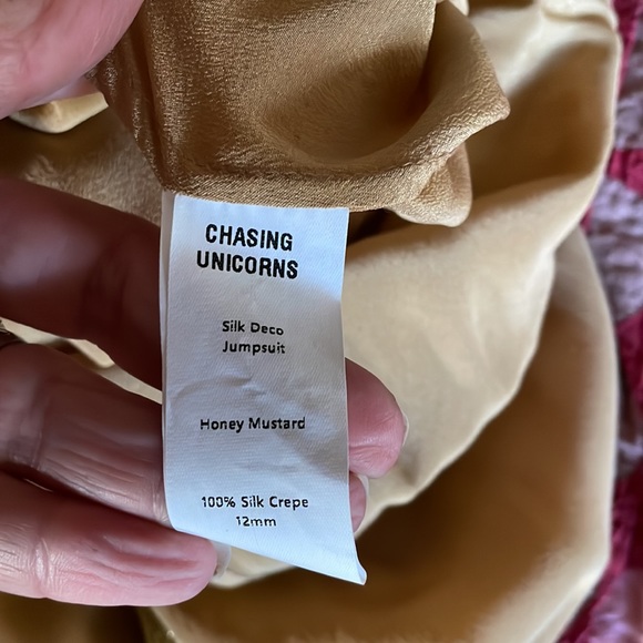 Chasing Unicorns Silk Deco jumpsuit - Picture 10 of 13